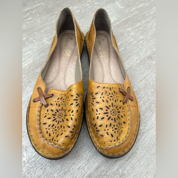 rieker sandals genuine leather size 40 - Picture 3 of 7